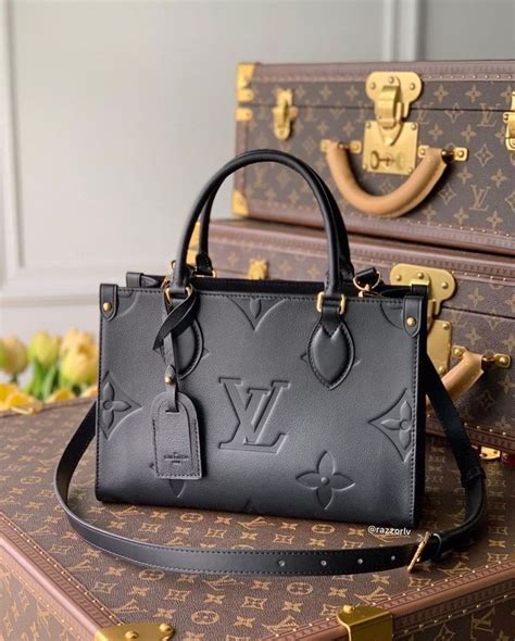 louis vuitton black bag with red interior